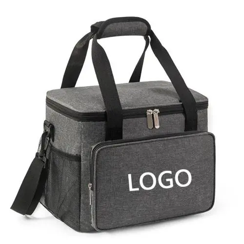 ZR912 Cooler Bag Outdoor Oxford Portable Picnic Bag 15L Waterproof Food Drink Ice Insulated Box Lunch Bag Travel Customized logo