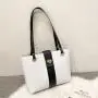 Crocodile Pattern PU Leather Ladies Shopping Tote Women Hand Bags Large Capacity Lock Strap Shoulder Bag