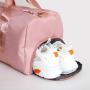 XL051 Hot Sell Anti Water Large Capacity Travel Bag Durable Wet Dry Separation Gym Bag Merchandise in Stock Sports Duffle Bag