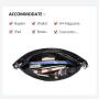 REALER 2021 OEM ODM cusotom logo bags PU Leather snake pattern womens Shoulder Bags Ladies Totes Hand bags luxury women handbags