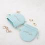 Wholesale Silver Hot Stamping Logo Packing Microfiber Suede  Drawstring Pouch Soft Suede Microfiber Gift Bag