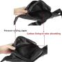 waist Acceptable Polyester Carbon Lined Funny Luggage Bag 100% Anti-Odor Fanny Pack Waterproof Funny Bags