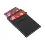 In stock metal card case pop up wallet holder slim rfid aluminum card holder case