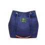 Canvas  Simple Korean Version Bucket Shoulder Striped Crossbody Bag Women'S Production Source