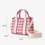 Manufacturer Personalized Custom Print logo Cotton Canvas Handbags Luxury Women Bags
