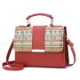 Wholesale Cute Splice Pvc Pu Chain Purse Crossbody Women Bucket Bag Handbags