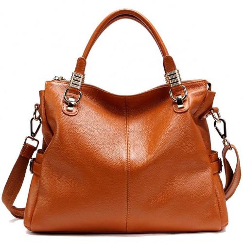 High Quality women's Bag Genuine Calf Leather Handbags For Casual Ladies Crossbody Shoulder Tote Bags For 2019