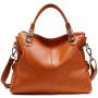 High Quality women's Bag Genuine Calf Leather Handbags For Casual Ladies Crossbody Shoulder Tote Bags For 2019