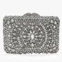 China Professional Supplier Customized Color Rhinestones Clutch Bags Dinner Party Bag  Shiny Diamond Evening Bags