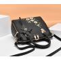 CCF412-1 Women Crossbody Shoulder Bags Embroidered Flowers Designer Pu Leather Ladies Tote Bag Chinese Style Handbag For Women