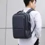 Large Capacity Business Laptop Backpack with USB Waterproof Computer Backpack with Zipper Closure Custom Logo Factory Direct Sal