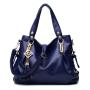 2024 Bags for women Soft Leather Large Capacity Handbag Fashionable Lady's Shoulder Messenger Bag Portable Mother Bag