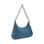 High Quality PU Leather Women Handbag Ladies OEM ODM Shoulder Bag Classic Denim Bag For Women