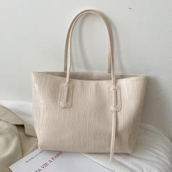 Simple and Large Capacity Bags for Women, New Style Fashionable Versatile ins Shoulder Bag, Internet Celebrity Handheld Tote