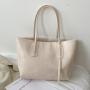 Simple and Large Capacity Bags for Women, New Style Fashionable Versatile ins Shoulder Bag, Internet Celebrity Handheld Tote