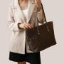 2024 new high-quality simple fashion handbag ladies latest design solid color ordinary shoulder handbag
