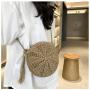 KBW207 2023 New Hollow Tassel Crossbody Straw Bag Summer Holiday Beach Bag Small Satchel Hand-woven Bag