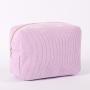 Trend products 2021 New Arrivals  Fashion Women Pink  Corduroy Cosmetic Bag Cosmetics Shopping Bags Pouch Bag