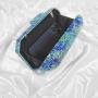 Luxury Marble Acrylic Box Women Shoulder Bag Dinner Wedding Handbag Evening Portable Bags Clutch red blue 2024