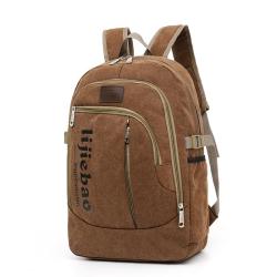 MGB011 New Fashion Vintage Canvas Backpack Korean Large Capacity Backpack College Students Bag Casual Sports Backpack For Men