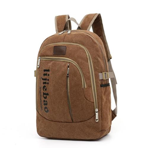 MGB011 New Fashion Vintage Canvas Backpack Korean Large Capacity Backpack College Students Bag Casual Sports Backpack For Men