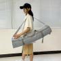 Custom Logo Yoga Mat Storage Bag Portable Single shoulder Wear-resistant Oxford Cloth Outdoor Sports Fitness Bag