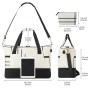Travel Duffel Bag Sports Tote Gym Bag Shoulder Weekender Overnight Bag for Women
