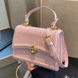 Spring Pink trendy handbags for women luxury leather crossbody bags women handbags ladies luxury designer bags purses wholesale