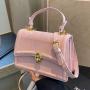 Spring Pink trendy handbags for women luxury leather crossbody bags women handbags ladies luxury designer bags purses wholesale