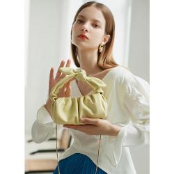 New niche versatile pleated cloud single shoulder chain bag for women