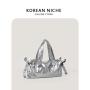 Factory Price Nylon Material Zipper Handbag Soft Single Shoulder Carrying Bag Women's Shoulder Bags