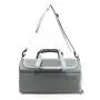 custom logo large capacity overnight duffel bag with shoe pouch eco friendly weekend travel duffle bag for women men