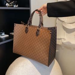 High Quality Manufacturing Hand Bag Fashion Handbags Ladies Totebag Pu Leather Large Tote Bags