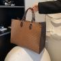 High Quality Manufacturing Hand Bag Fashion Handbags Ladies Totebag Pu Leather Large Tote Bags