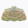 Luxury Rhinestone Purse Classic Silver Stone Crystal Clutch Bag for Formal Party 2023 Factory Wholesales
