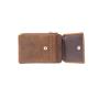 Badge Holder With Zip Vertical Style PU Leather ID Badge Holder with ID Window & Credit Card Pocket & Leather Neck Lanyard Strap
