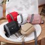 New Multi Color Rhombus Small Square Bag Women High Quality One Shoulder Messenger Bag