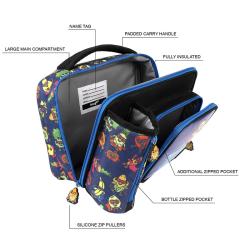 Customize Freezable Kids Lunch Bag Thermal Insulated Nursery School Food Carrier Square Toddler Bag