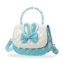 New Design Lovely Kids Crossbody Bag Fashion Mini Bow Beaded Handbag for Girls