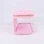 Keymay New Design RTS Toiletry Clear Nylon Bag Large Zipper Top Open Makeup Pouch Bag Transparent PVC Cosmetic Bag Make up Case