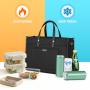 LOVEVOOK Custom Logo Lightweight Large Capacity Insulated Lunch Box for Office Work Picnic Beach Lunch Bag for Women Men