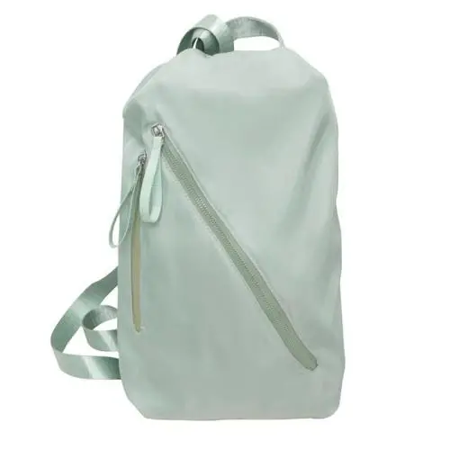 HR025 New Fashion Mountaineering Backpack Outdoor Sports Nylon Lightweight Solid Color Schoolbag Travel Student Shoulder Bag