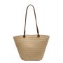 Braided Straw Bag Women'S Large Capacity 2024 New Summer Shoulder Bag Senior Texture Everything Seaside Beach Bag