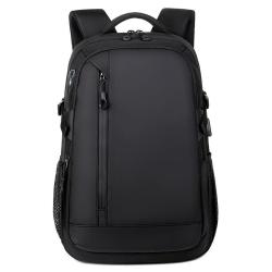 Large Capacity Unisex Nylon Backpack with Zipper Closure Breathable Waterproof Custom Logo Casual Laptop Backpack