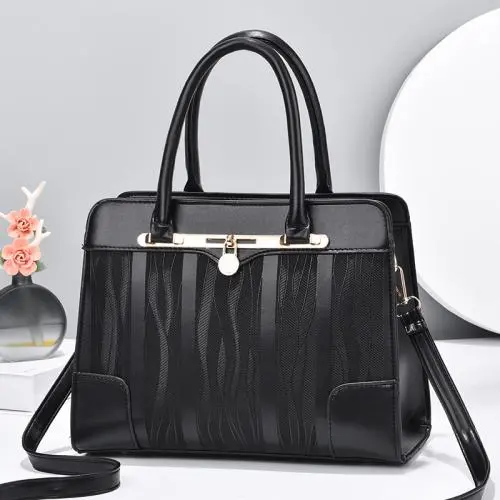 OEM Quality Custom Logo Brand Vegan Leather Tote Bags Luxury Designer Women Purse And Handbag Ladies Hand Bag Manufacturer