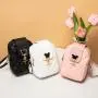 2024 Cartoon Small Bag Shoulder Mouse Design Messenger Bags Fashion For Mobile Women's Customs Wallet