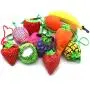 Gelory Fruits Reusable Grocery Shopping Tote Bags Folding Pouch Storage Bags Convenient Grocery Bags for Shopping Travel