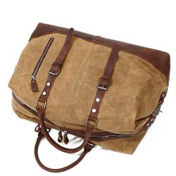 Factory wholesale high quality large capacity sports retro Bags gym handbags for men bag travel canvas weekender duffle bag