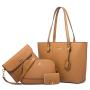 Hot Sales Sac A Main Femme With 4pc Luxury Set Bags Shoulder Bags Pu Leather Handbag For Women