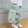 Unisex Waterproof With Shoes Compartment Travel Duffle Bag Gym Lightweight Carry On Backpack